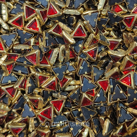 triangle 3*3t shape red