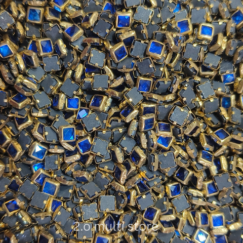 4*4 square dark blue