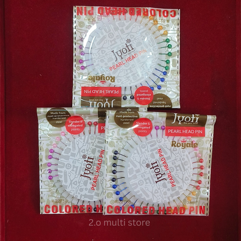 pearl head pin 1 box