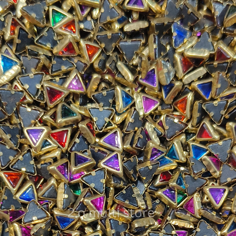 wholesale triangle 3*3t shape multi colour