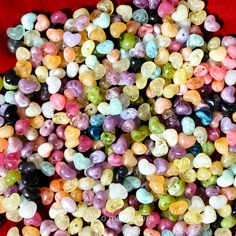 Fancy beads -Heart shape