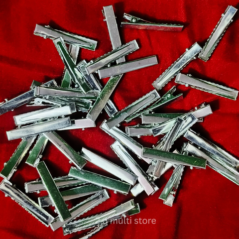 Alligator clip -Silver