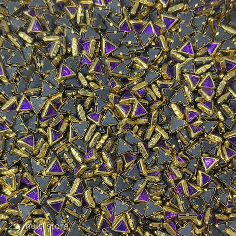 Triangle 3*3- violet