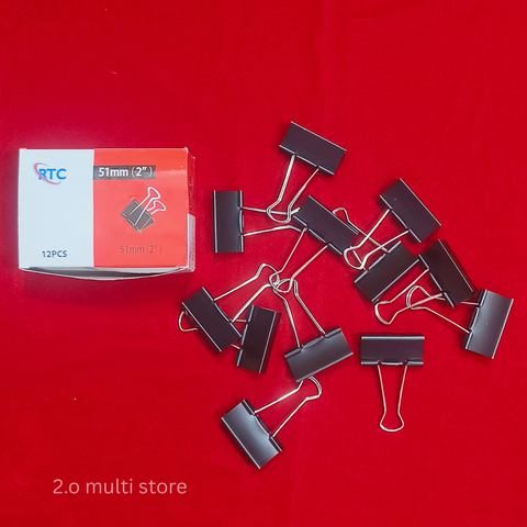 Binder clip - 51 mm ( 12 pcs)