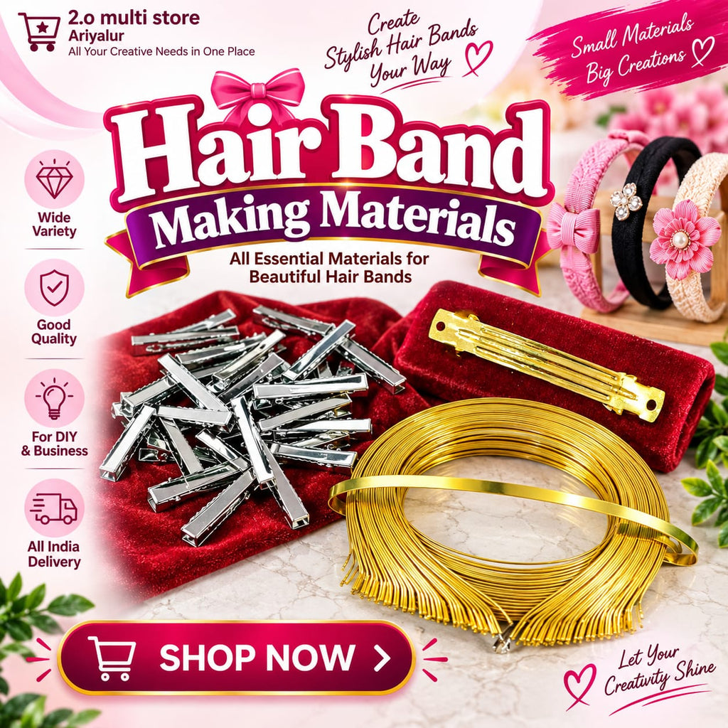Hair Band Making Materials