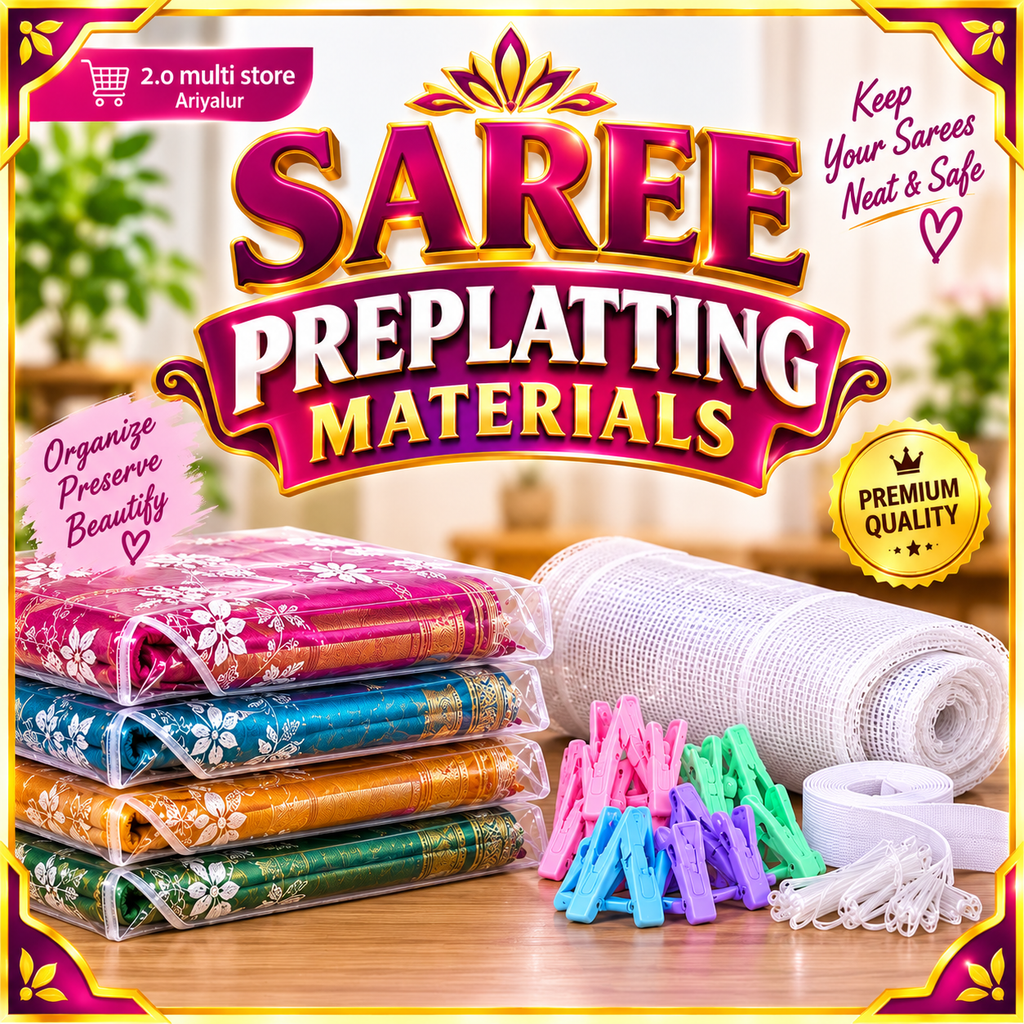 Saree Preplatting Material