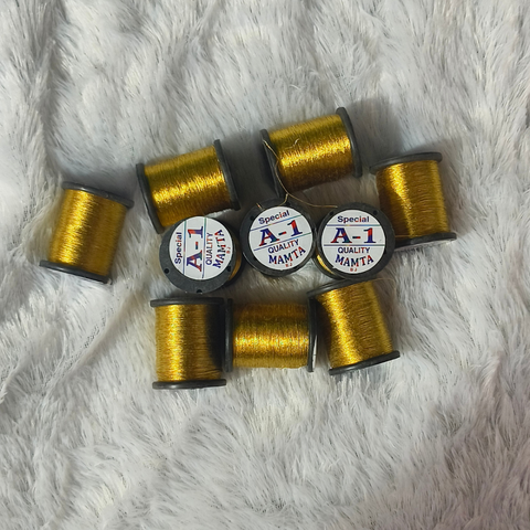 A1 mamta gold zari thread( small)