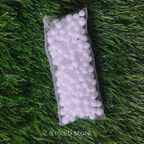 thermocol balls white