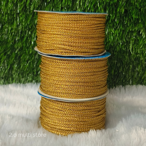 gold dori for blouse (naat rope) - 18 Meter