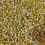 3mm round ceramic pearl stones