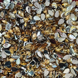 3*5 tilagam shape gold stone