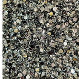 4mm silver round stone