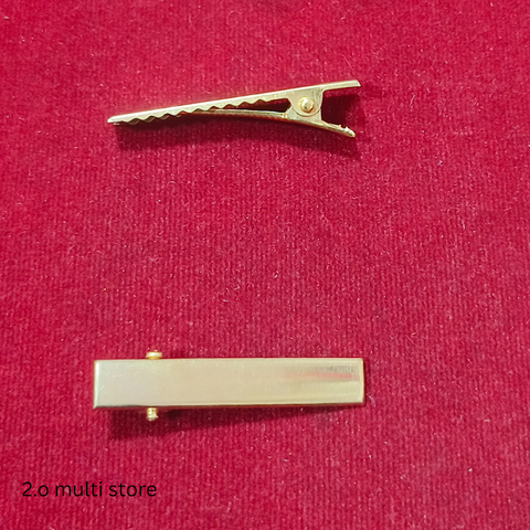 alligator clip gold