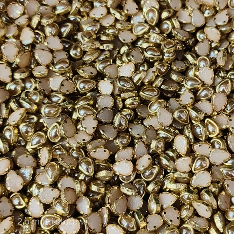 4*6p ceramic gold stones