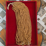 round gold bunch beads 5mm