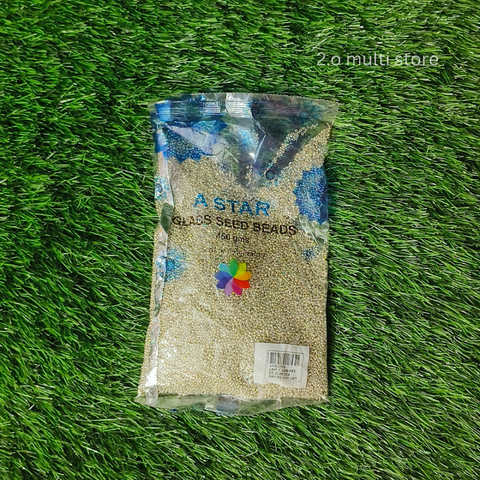 A star silver sugar beads