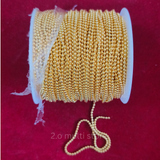 ball chain gold