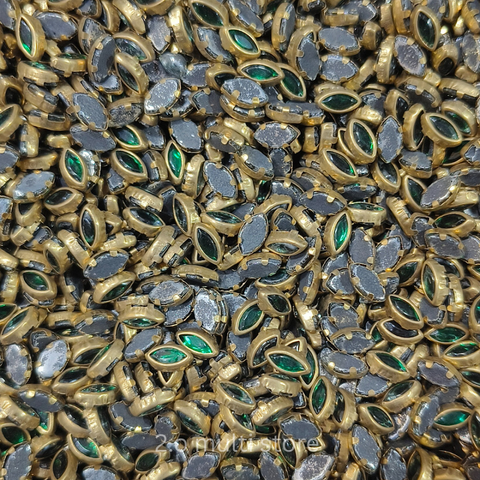 wholesale 6k eye shape dark green