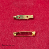 safety pin gold