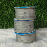 silver dori for blouse - 18 Meter