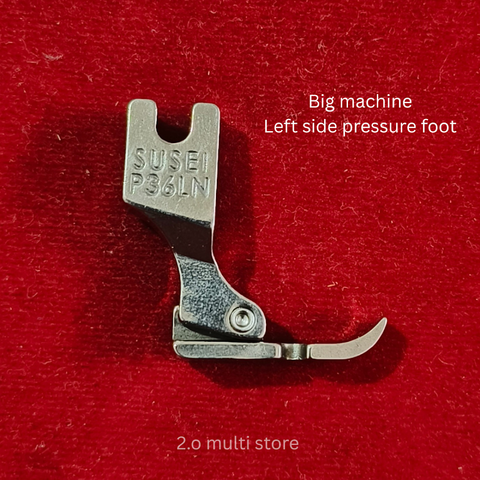 big machine left side foot