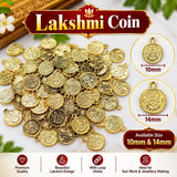 Lakshmi coin pendant 10mm and 14mm for Aari work, blouse decoration and jewellery making