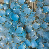Flower type-sky blue