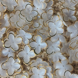 White flower - Matt white 1
