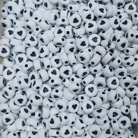 Heart shape beads