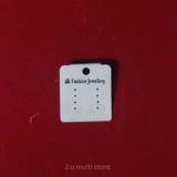 Premium earings card