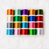 Wholesale Multi Colour Zari Thread Small 20 Pcs | Aari Work Thread