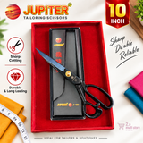 Jupiter 10 Inch Tailoring Scissors A-250 | Sharp Fabric Cutting Scissors