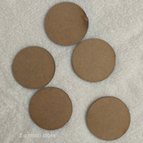 2 inch Round -MDF
