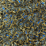 Moon shape - Dark blue