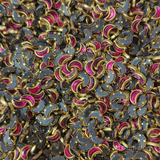 Moon shape - Rani pink