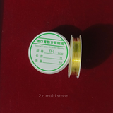 Jewellery making wire gold 0.4 mm