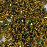 Clip stone green 4mm