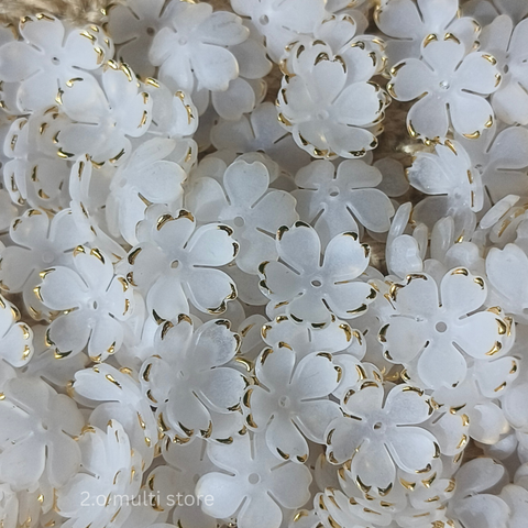 White flower - Matt white