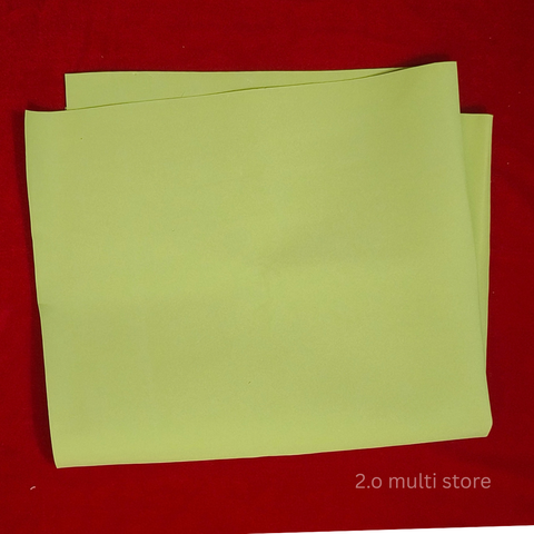 Olive Green Foam Sheet for Artificial Flower Making | DIY Craft Material
