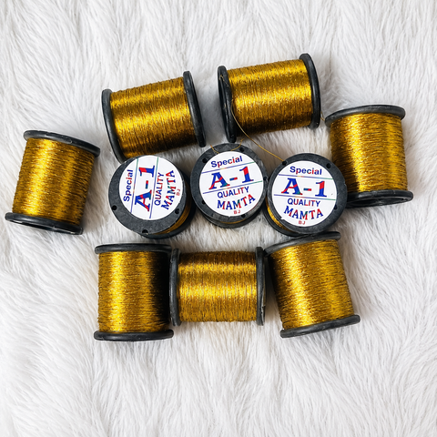 Wholesale A-1 mamta gold zari thread small 1 pocket