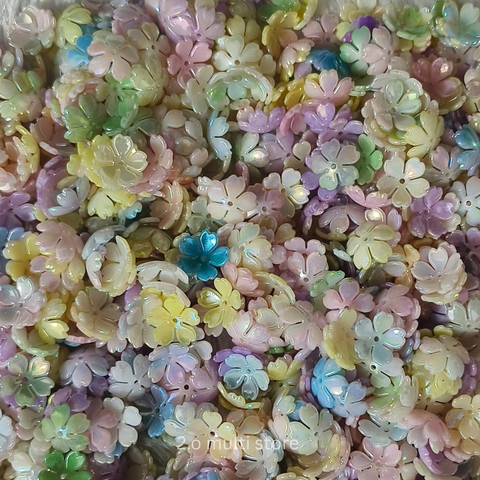 Flower type 2 - pastal multi colour