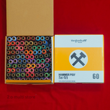 Vardhman hammer poly thread -100 pcs ( Dark colours)