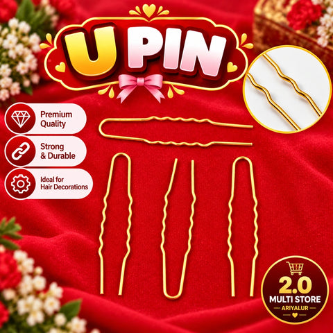 U pin gold