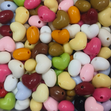 Heart shape beads-dark