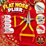 Flat nose pliers