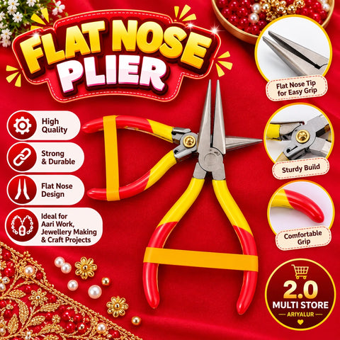 Flat nose pliers